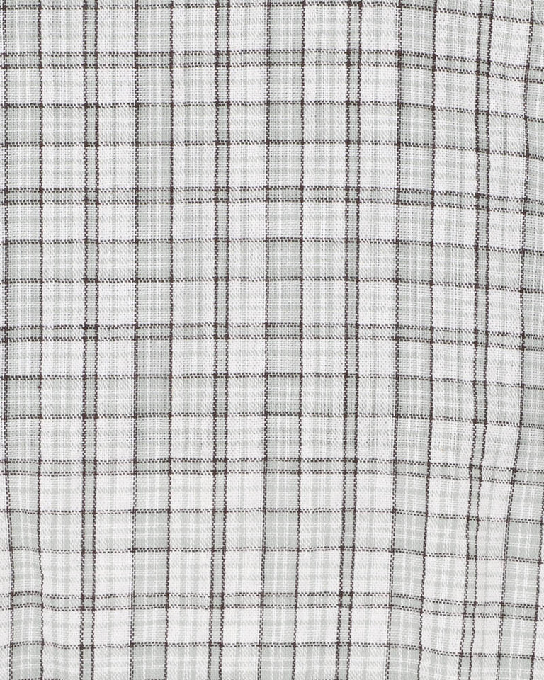 Taylor Sage Check Bodysuit & Tee Set