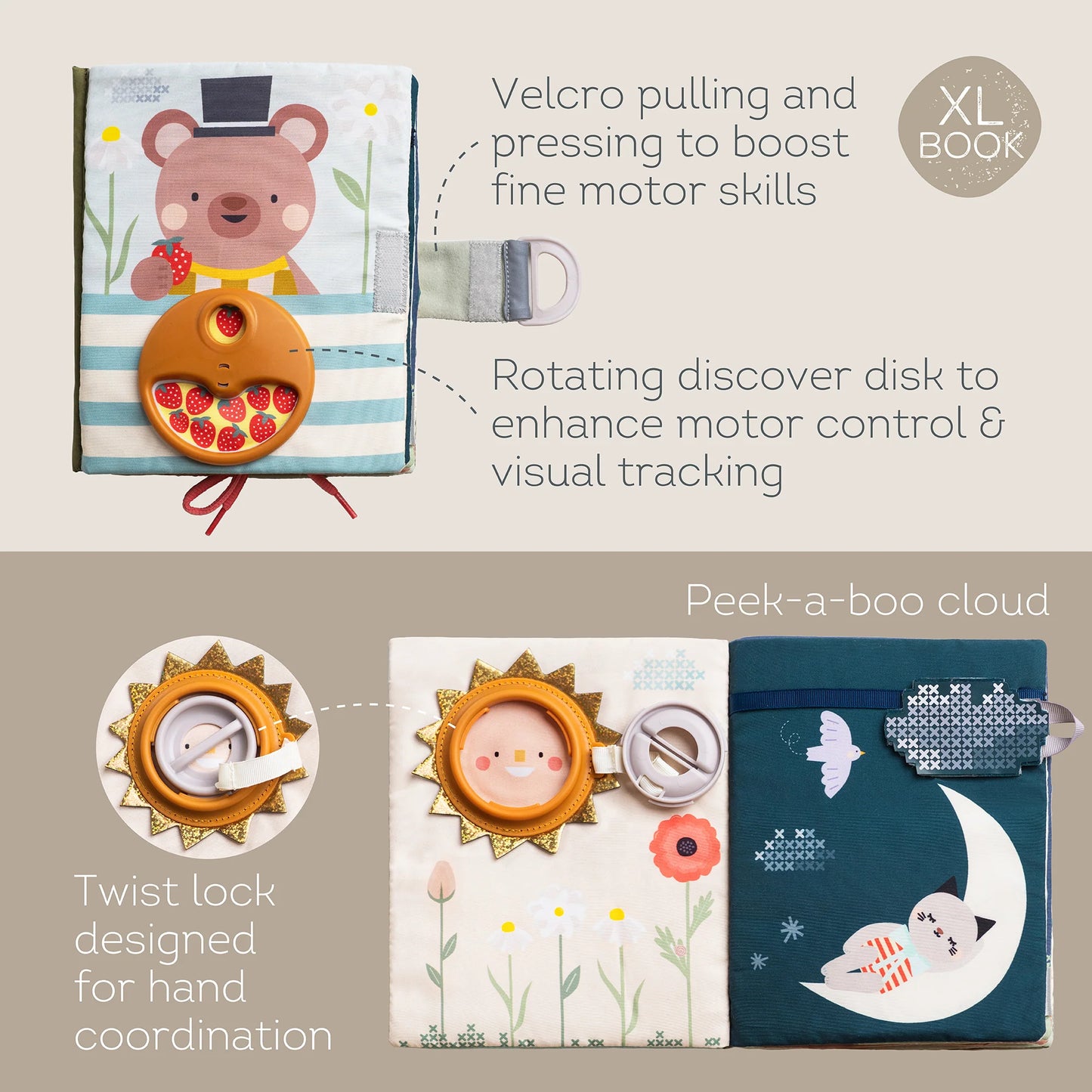 Opposites Busy Book 18M+