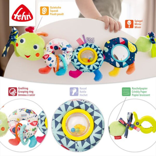 Caterpillar Sensory Pram Chain