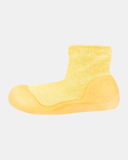 Organic Hybrid Walking Socks - Banana