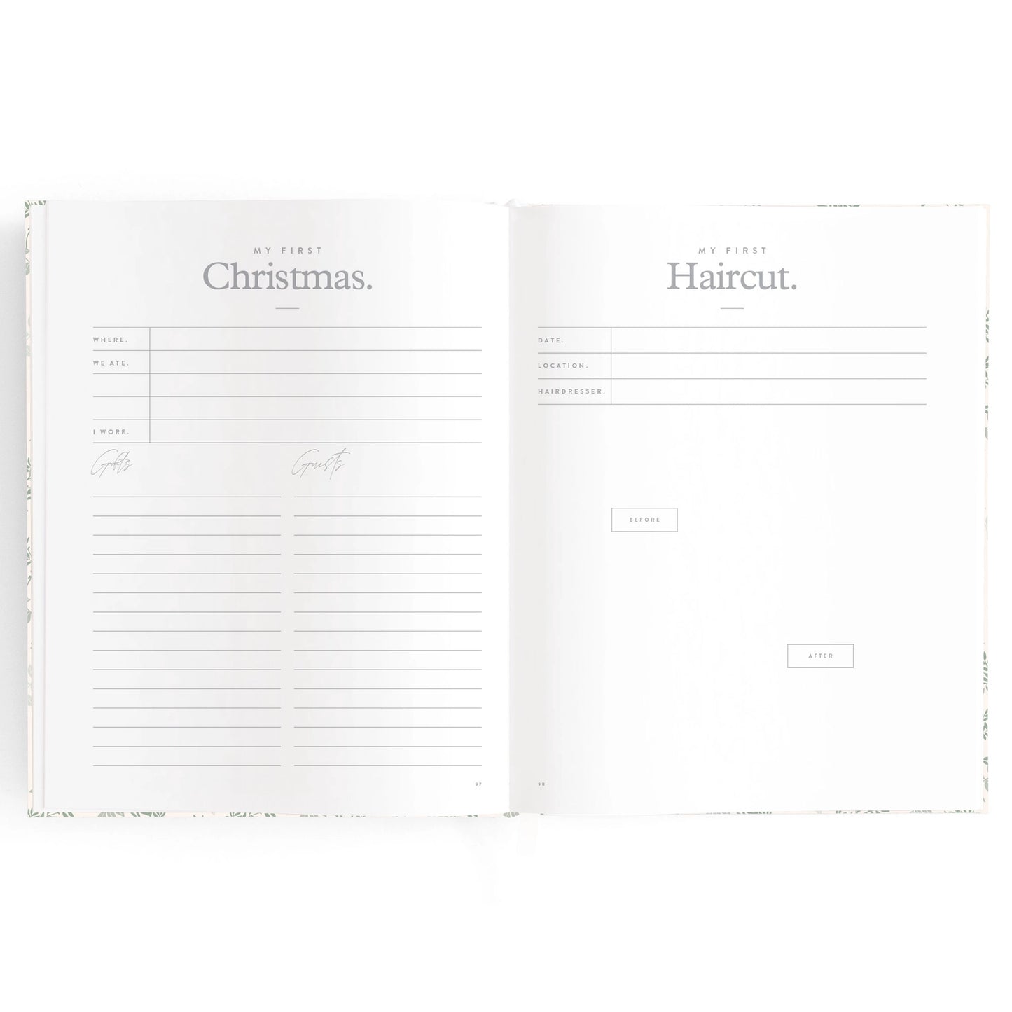 Baby Journal - Cypress