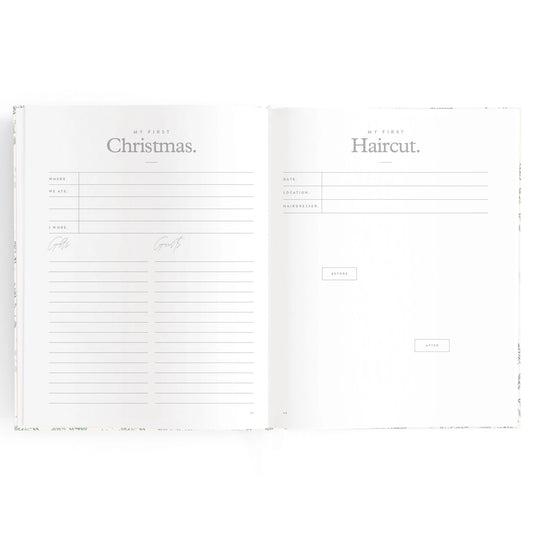 Baby Journal - Pistachio