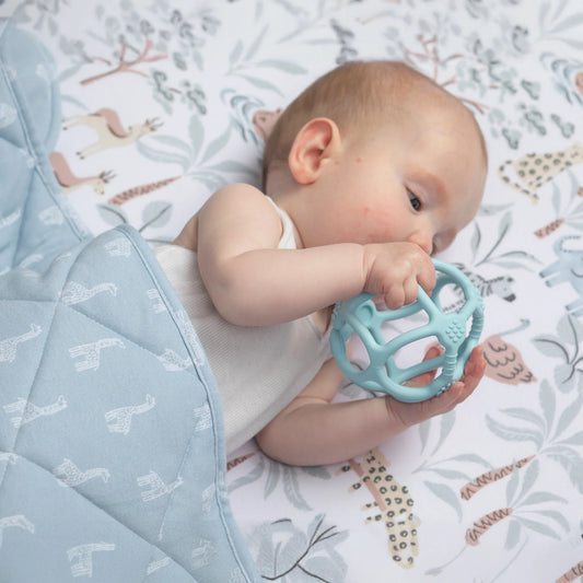 Quilted Cot Comforter - Wild Safari