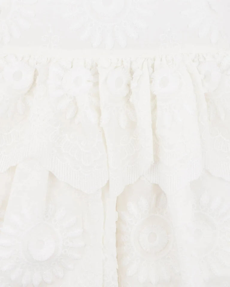 Tiered Broidery Dress 000-2Y