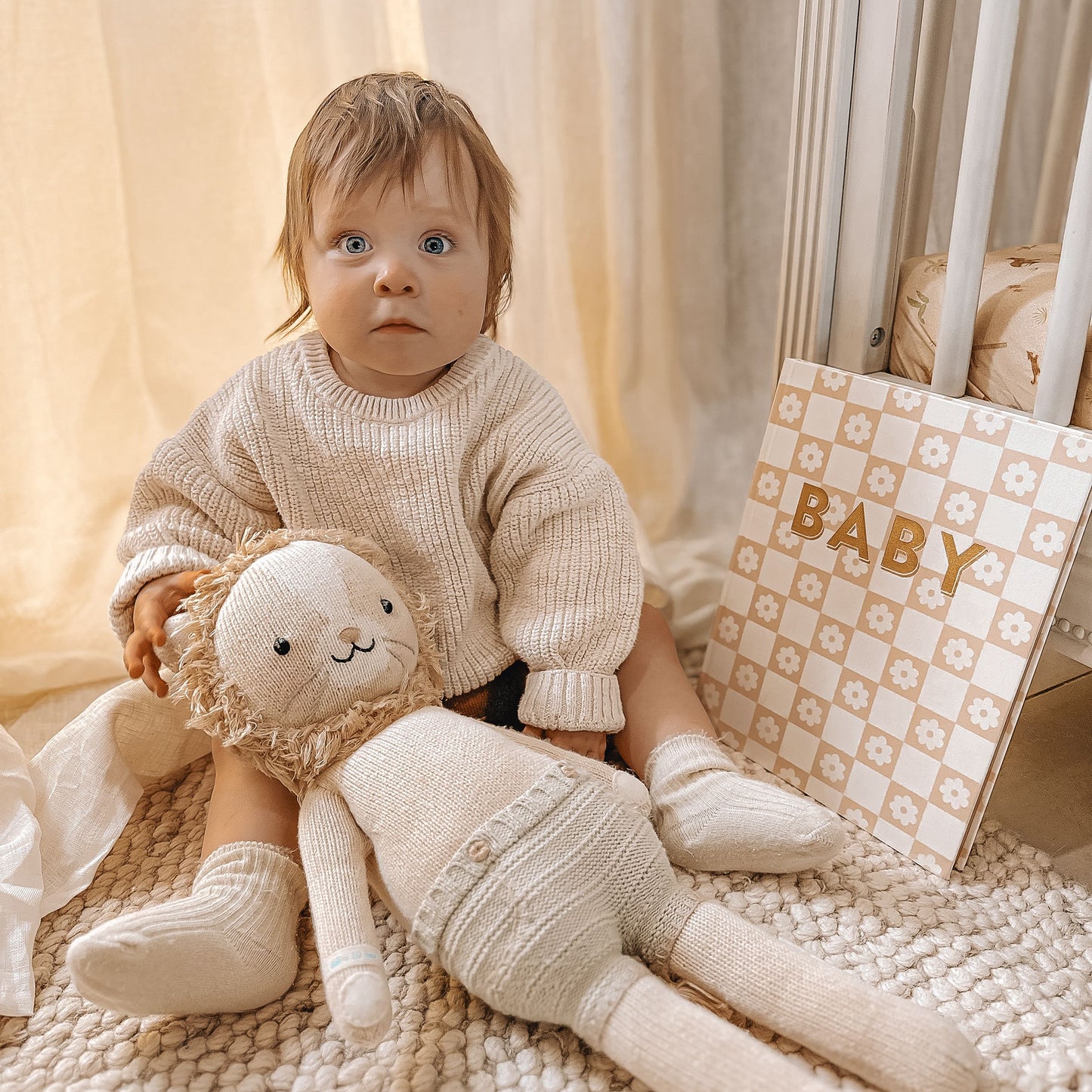 Baby Journal - Daisy Grid