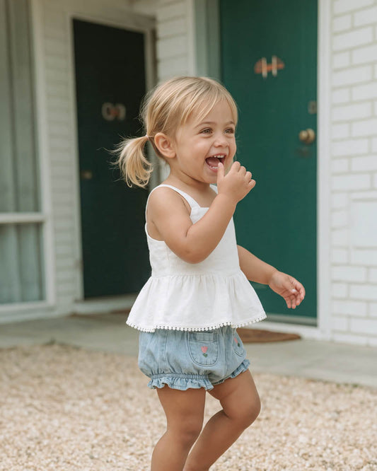Sundae Peplum Dobby Top 00-2Y