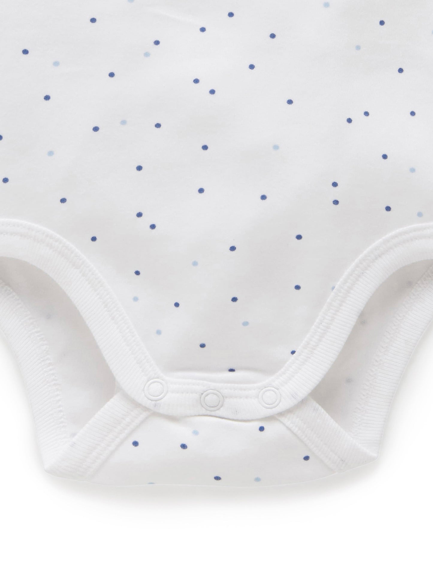 Singlet Bodysuit 2pk - Blue Stripe/Spot