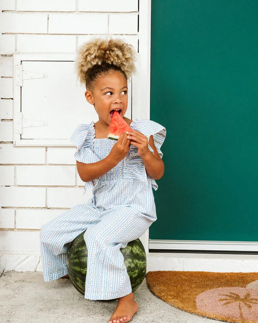 Piccolina Stripe Playsuit 3Y-5Y