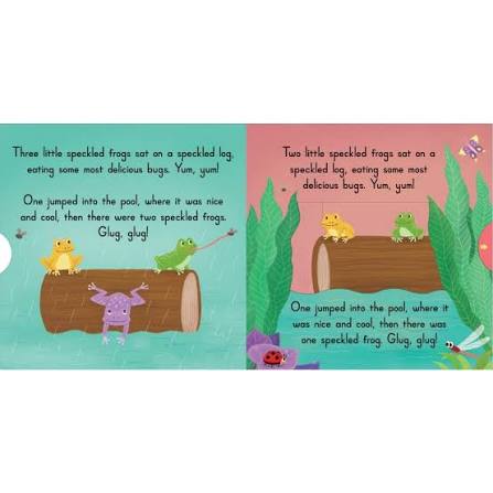 Five Little Speckled Frogs Boardbook