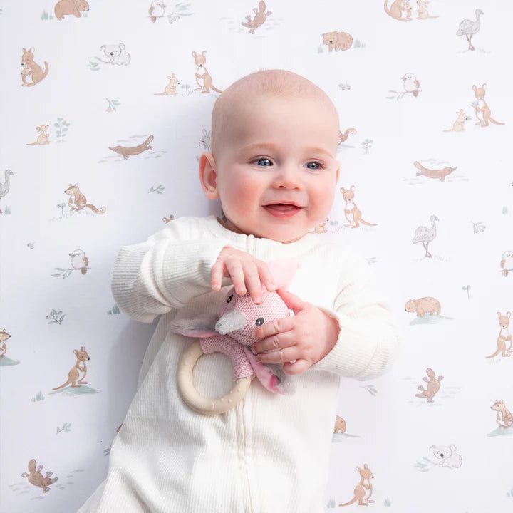 Fitted Cot Sheets 2pk - Australiana