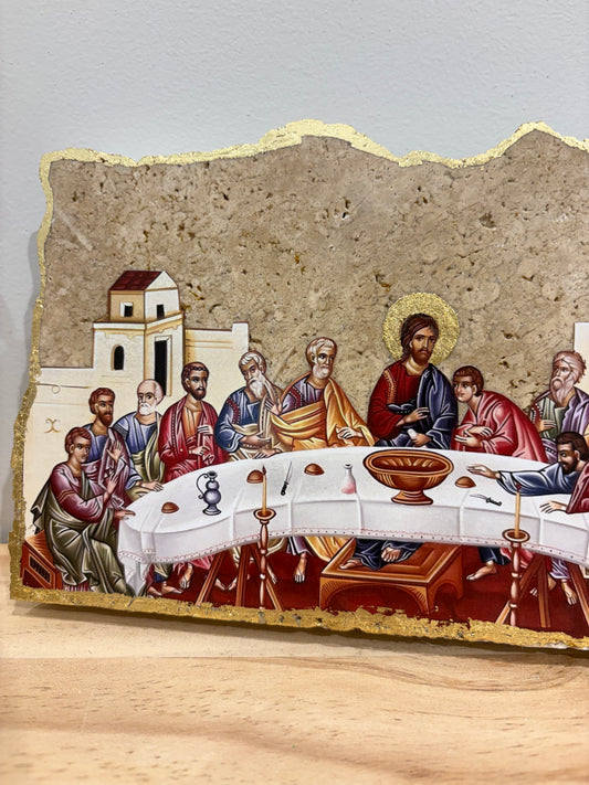 The Last Supper - Travertine