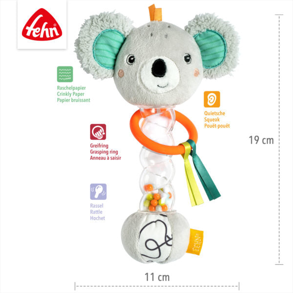 Sensory Rattle Rainmaker Koala
