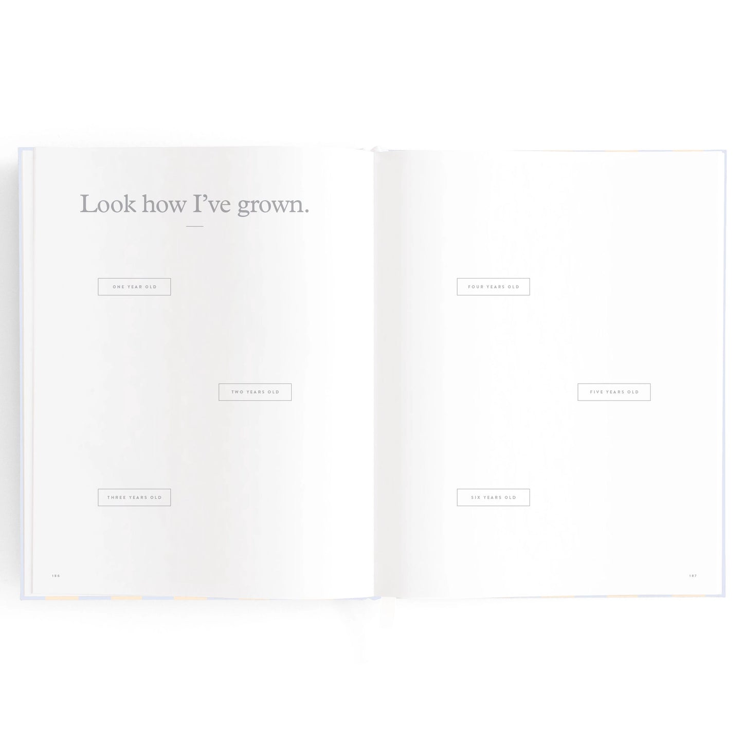 Baby Journal - Cloud Stripe