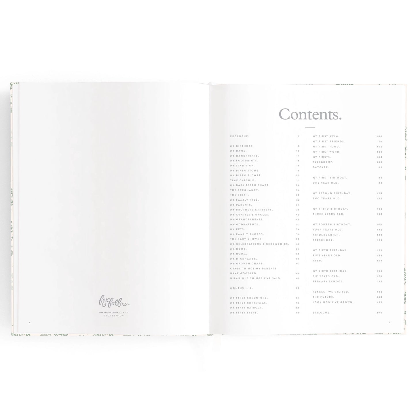 Baby Journal - Cypress