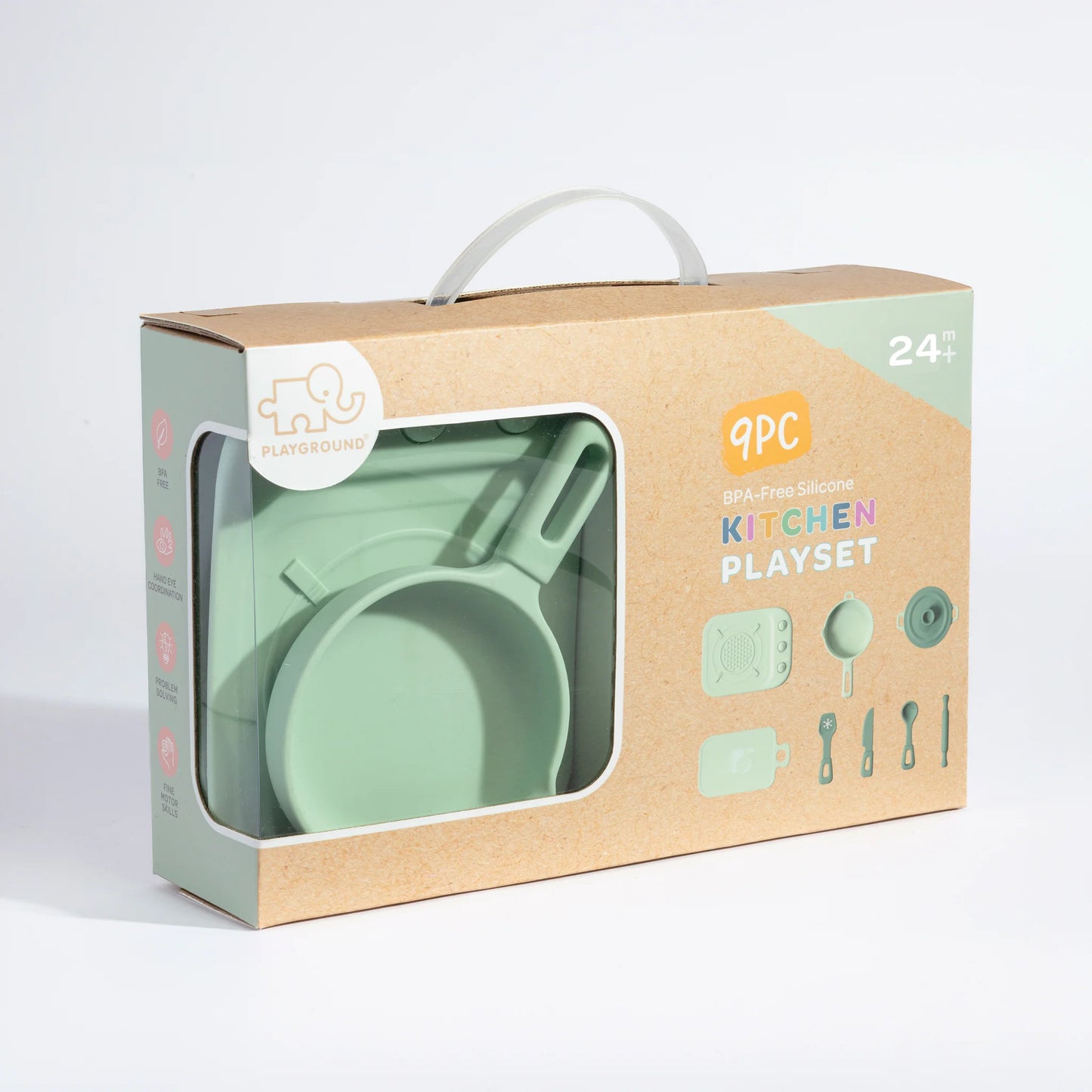 Silicone Kitchen Playset 9pc