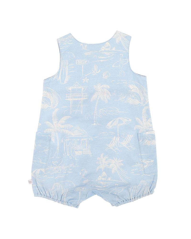 Surf’s Up Linework Romper