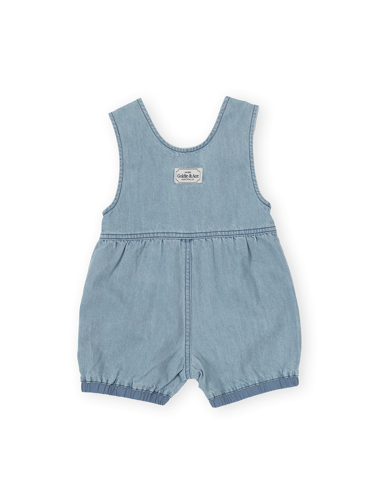 Wild Strawberry Vintage Blue Nina Romper