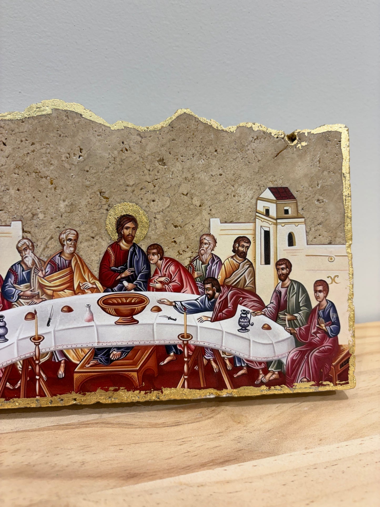 The Last Supper - Travertine
