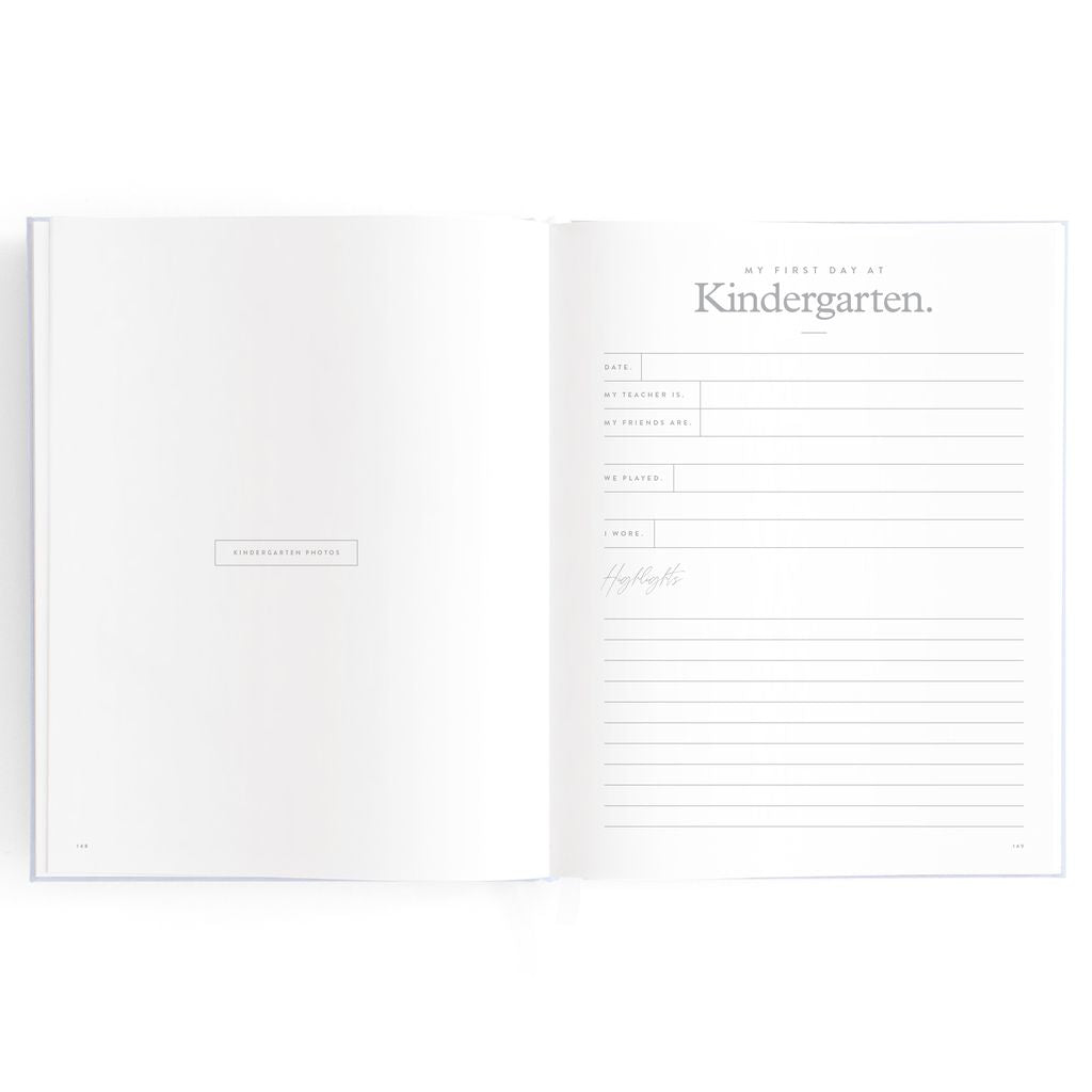 Baby Journal - Powder Blue