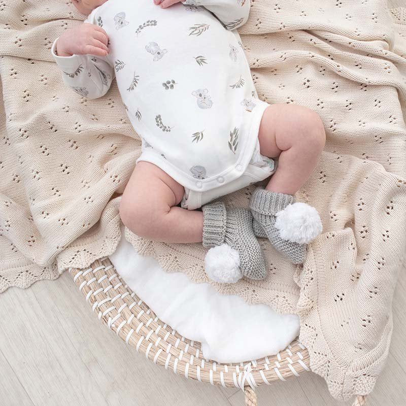 Heirloom Blanket - Sand
