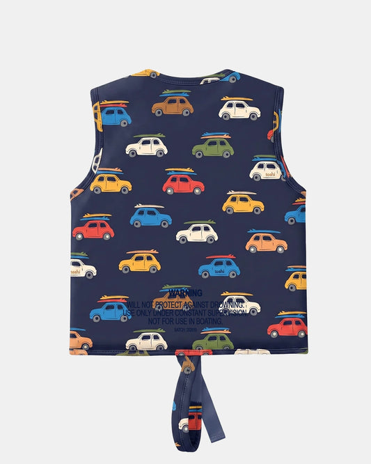 Swim Float Vest Pirate Wave Buggies UPF 50+