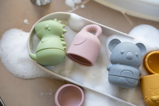 Squeeze Silicone Bath Toys - Forest Friends