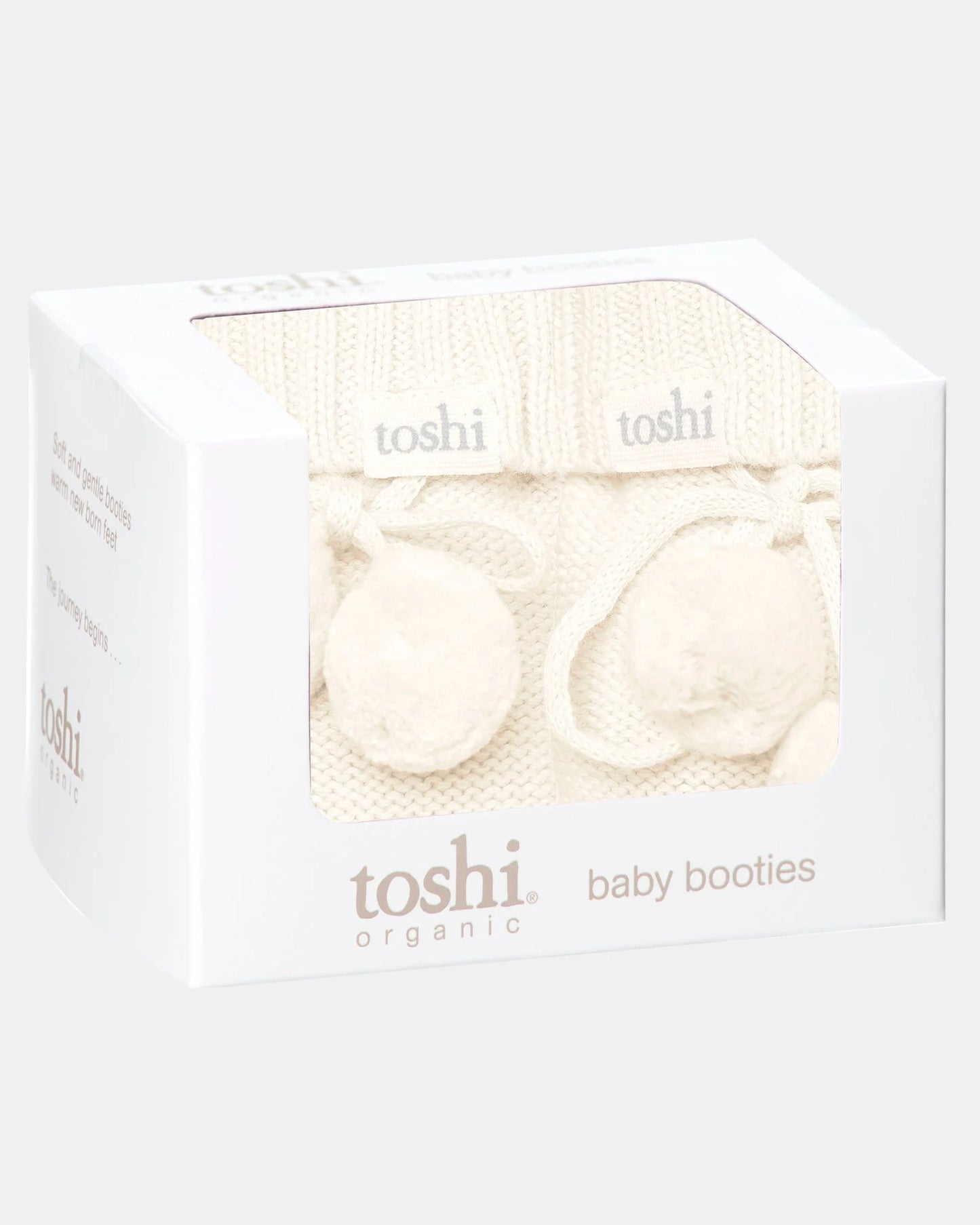 Organic Booties Marley - Cream