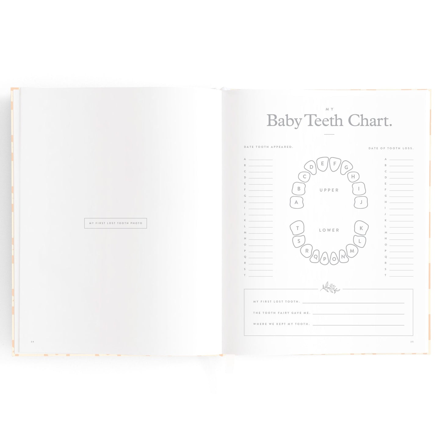 Baby Journal - Daisy Grid