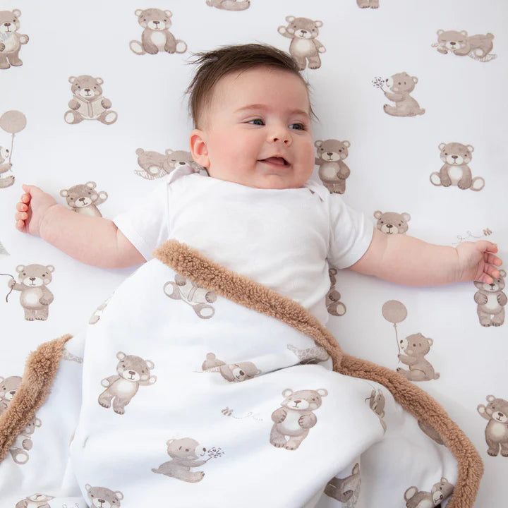 Sherpa Blanket - Cuddly Bears