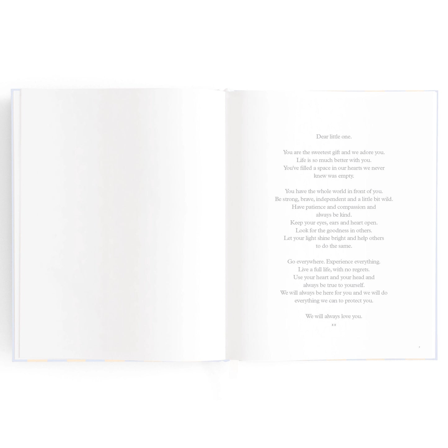 Baby Journal - Cloud Stripe
