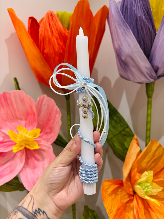 Flame-Free Lambatha - LED Easter Candle