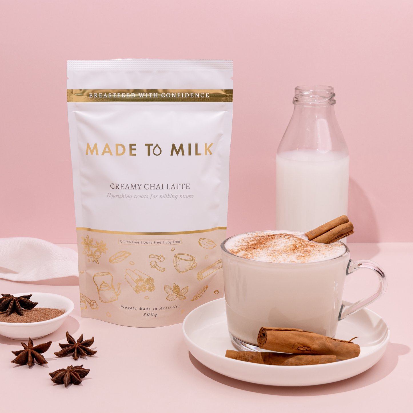 Creamy Chai Latte - Vegan & Soy Free