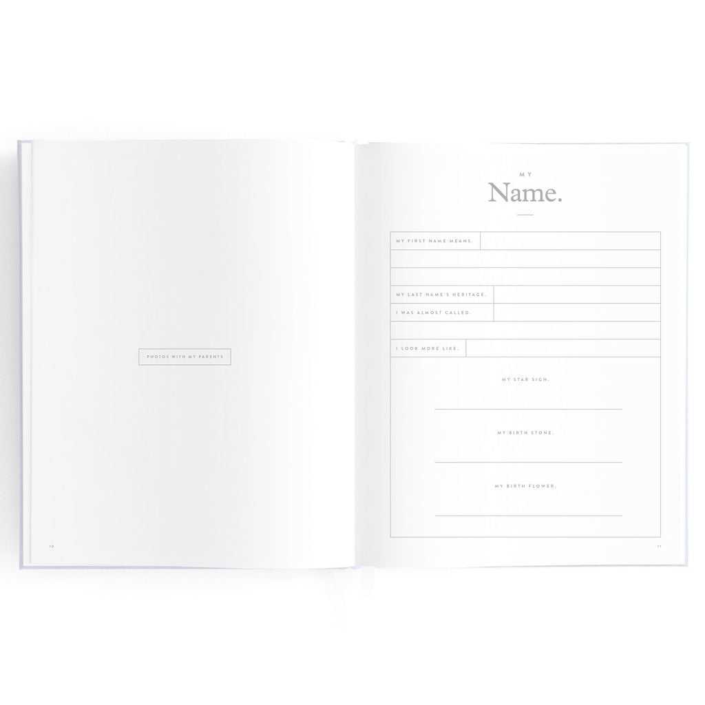 Baby Journal - Powder Blue