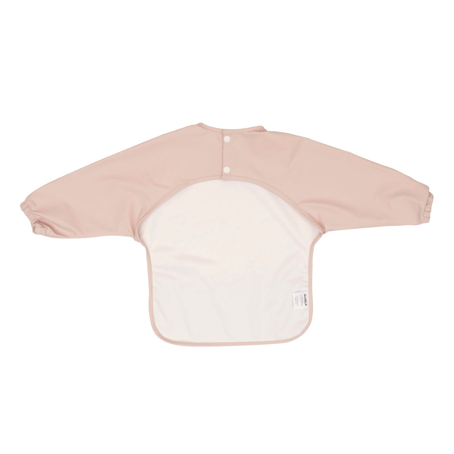 Recycled Long Sleeve Bib - Light Pink