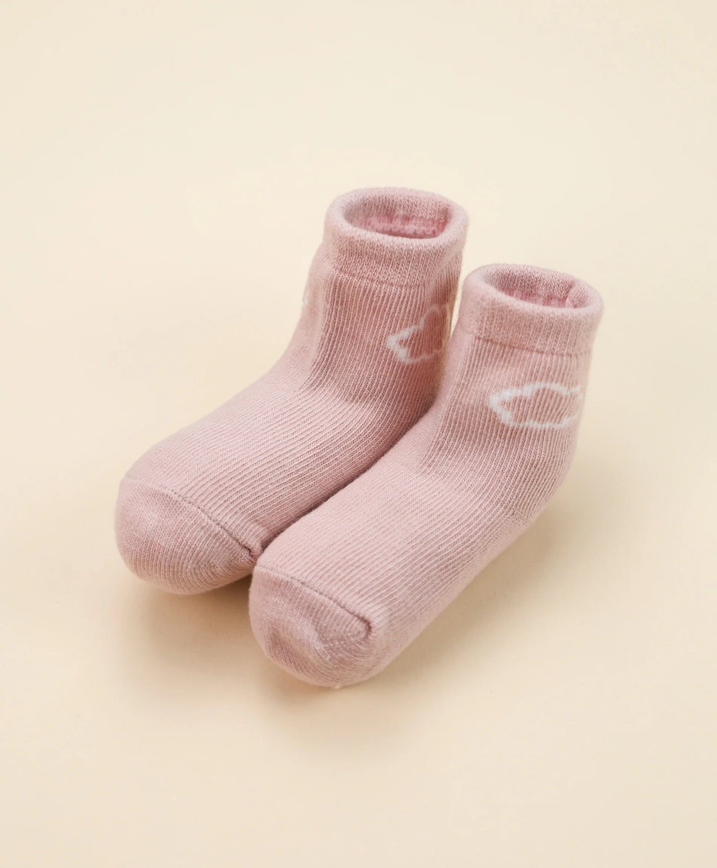 Organic Cotton Baby Socks - Lavender Cloud