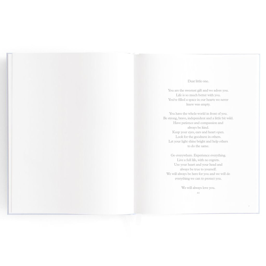 Baby Journal - Powder Blue