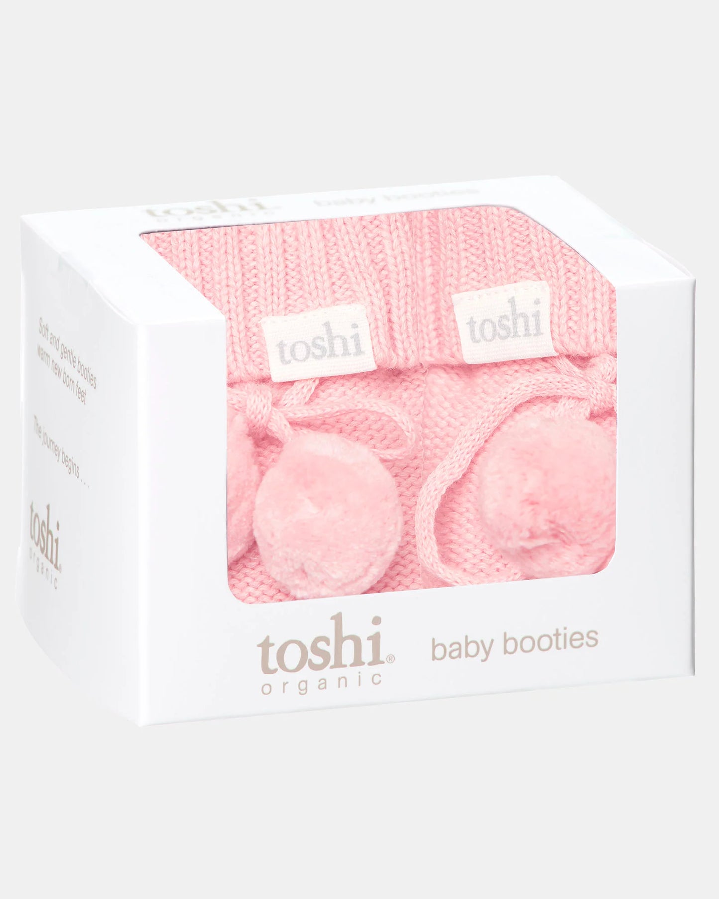 Organic Booties Marley - Pearl