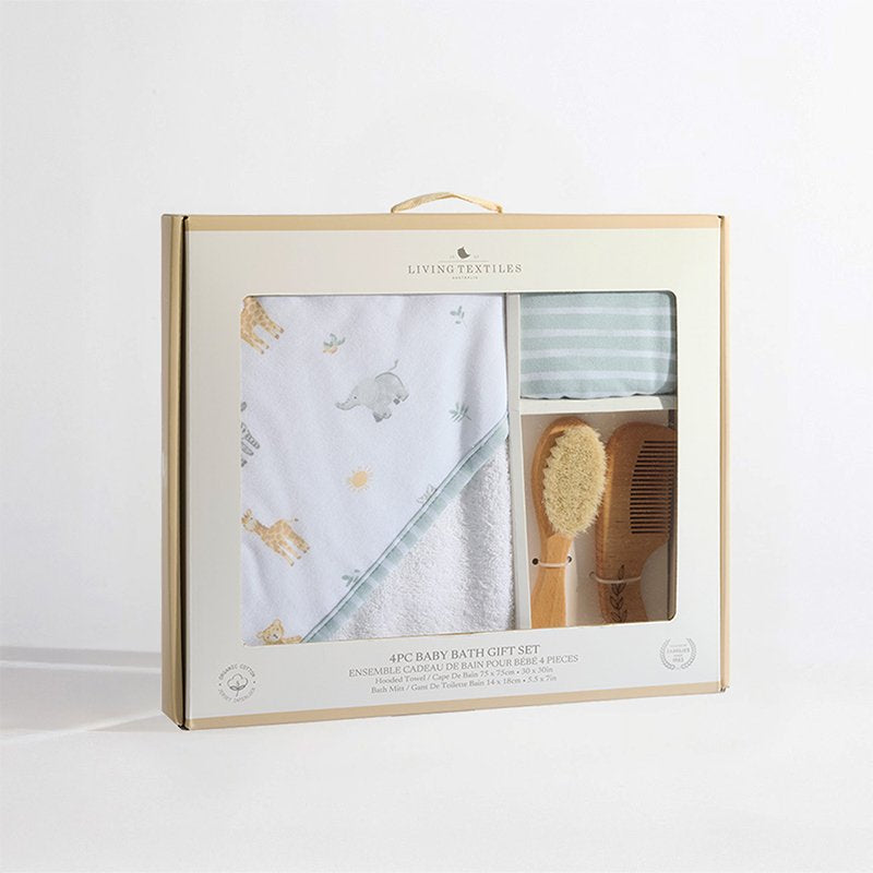 Baby Bath Gift Set 4pc - Roam & Roar