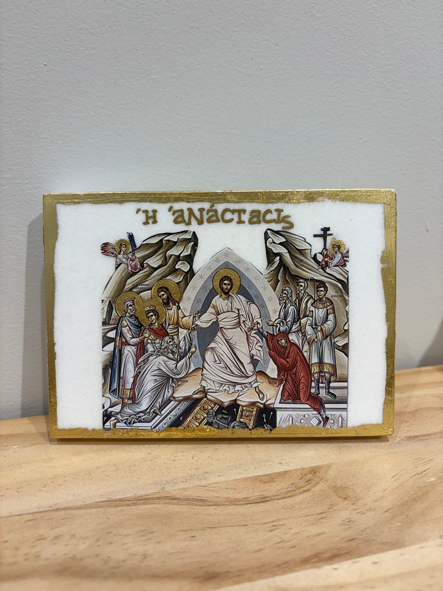 Anastasi, Resurrection of Christ - White Marble