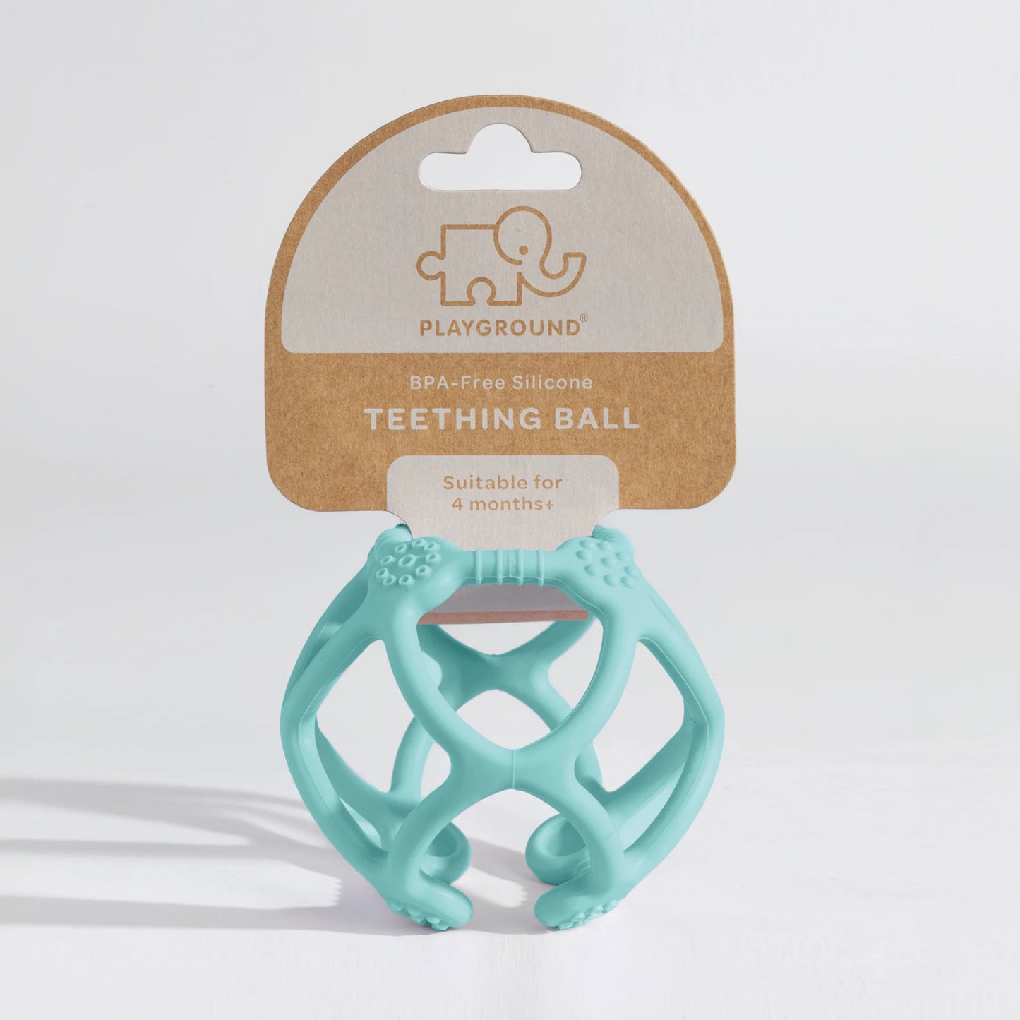 Silicone Teething Ball - Pastel Blue
