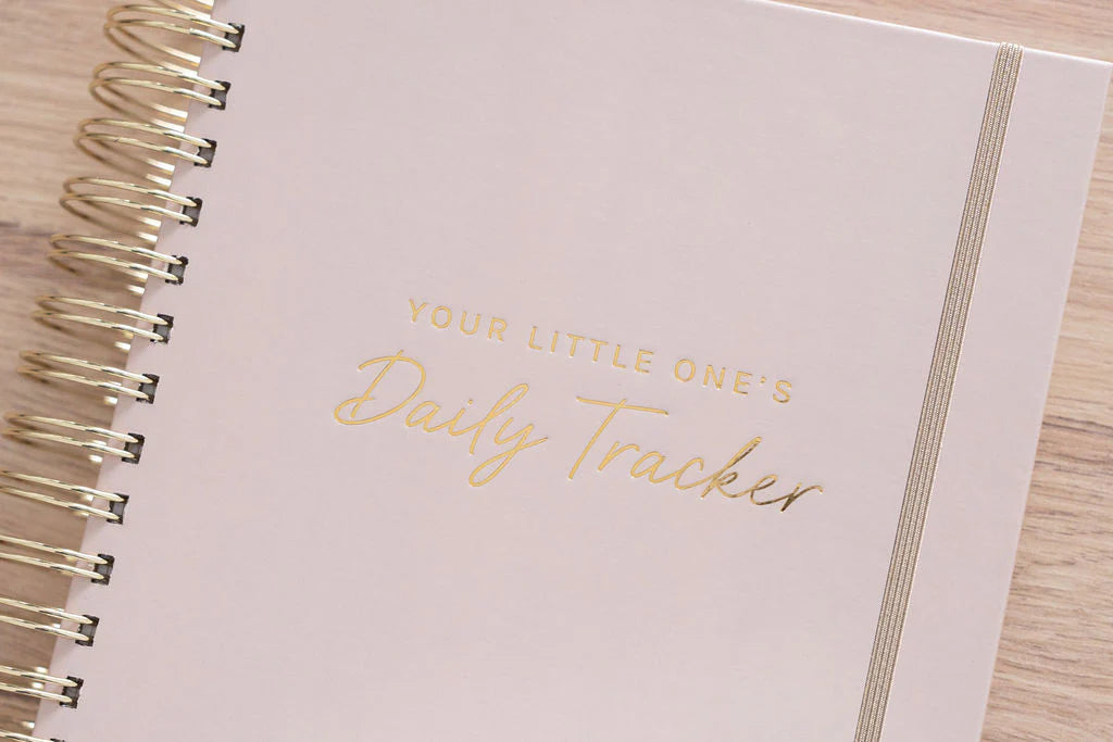 Your Little One’s Daily Tracker - Beige & Gold