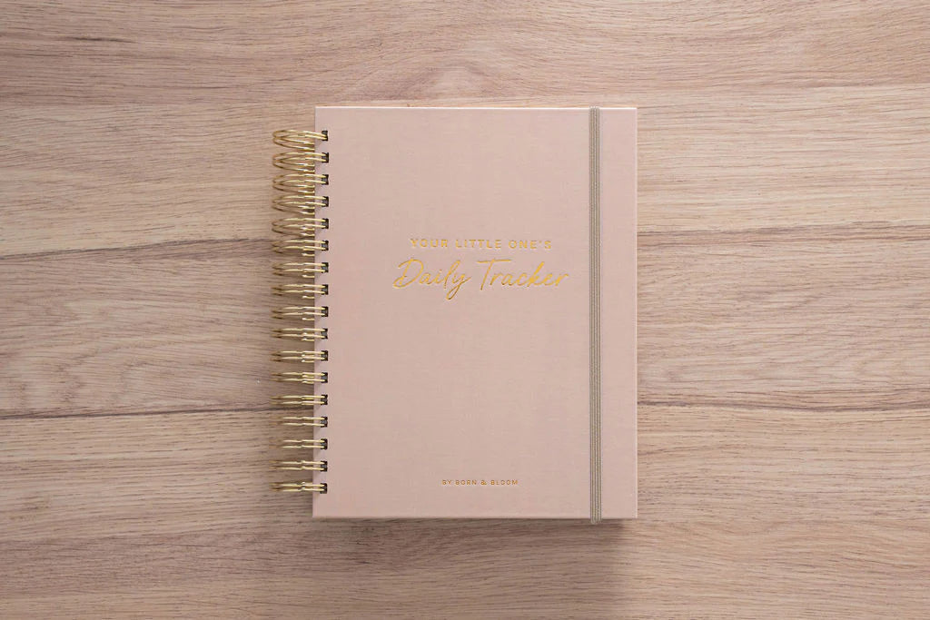 Your Little One’s Daily Tracker - Beige & Gold