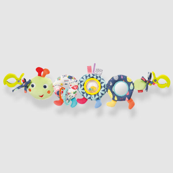 Caterpillar Sensory Pram Chain