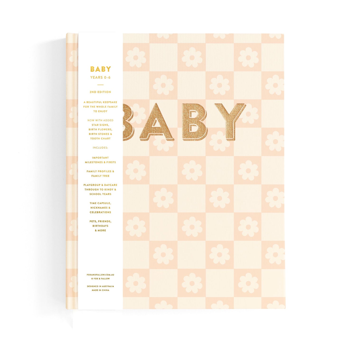 Baby Journal - Daisy Grid