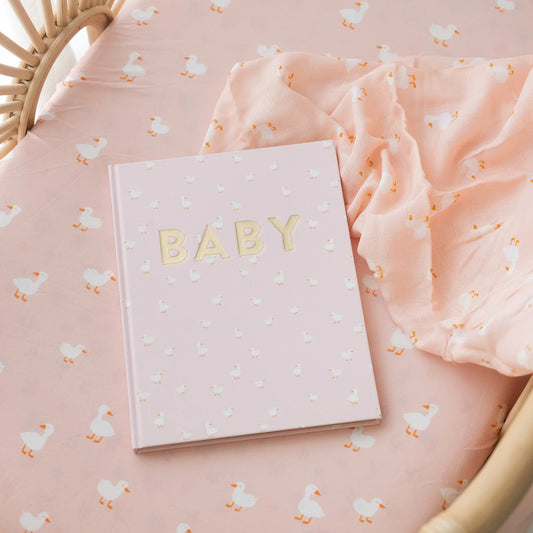 Baby Journal 3rd Edition - Pink Ducks