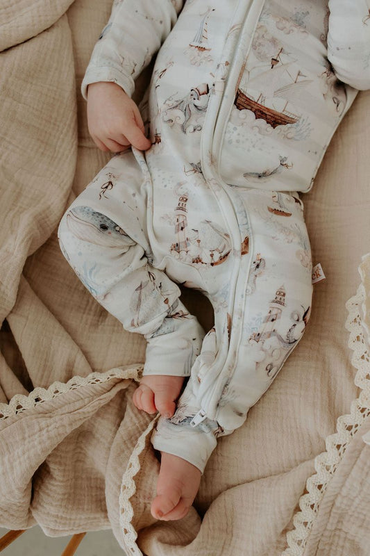 Bamboo Zipsuit - Magic Ocean