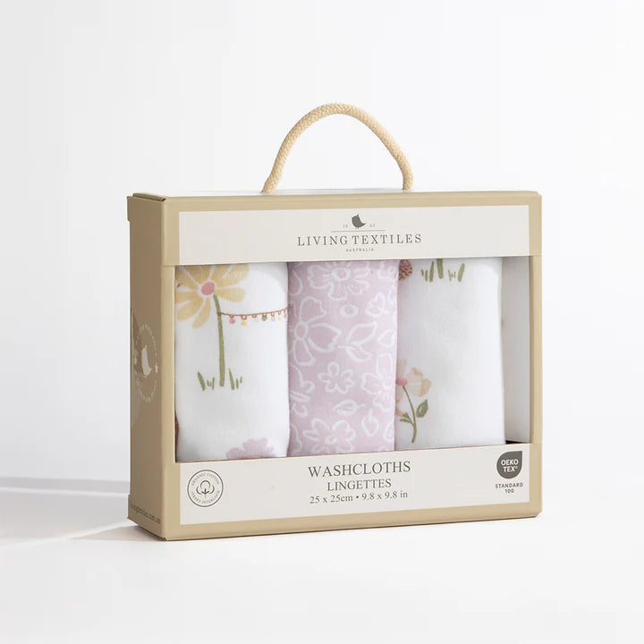 Washcloths 3pk - Whimsical Wonderland