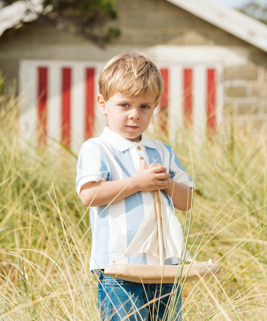 Max Stripe Rugby Polo 000-1Y