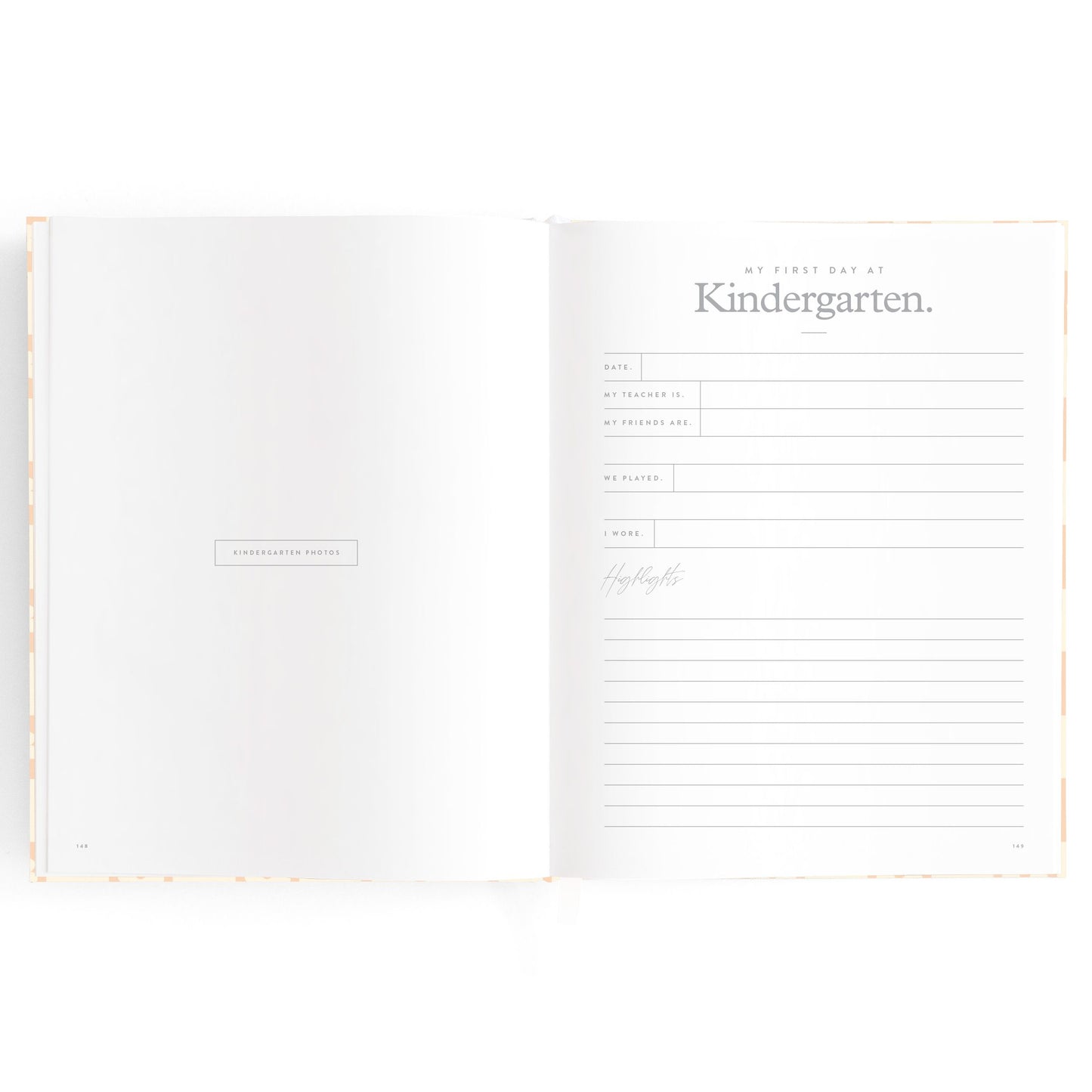 Baby Journal - Daisy Grid