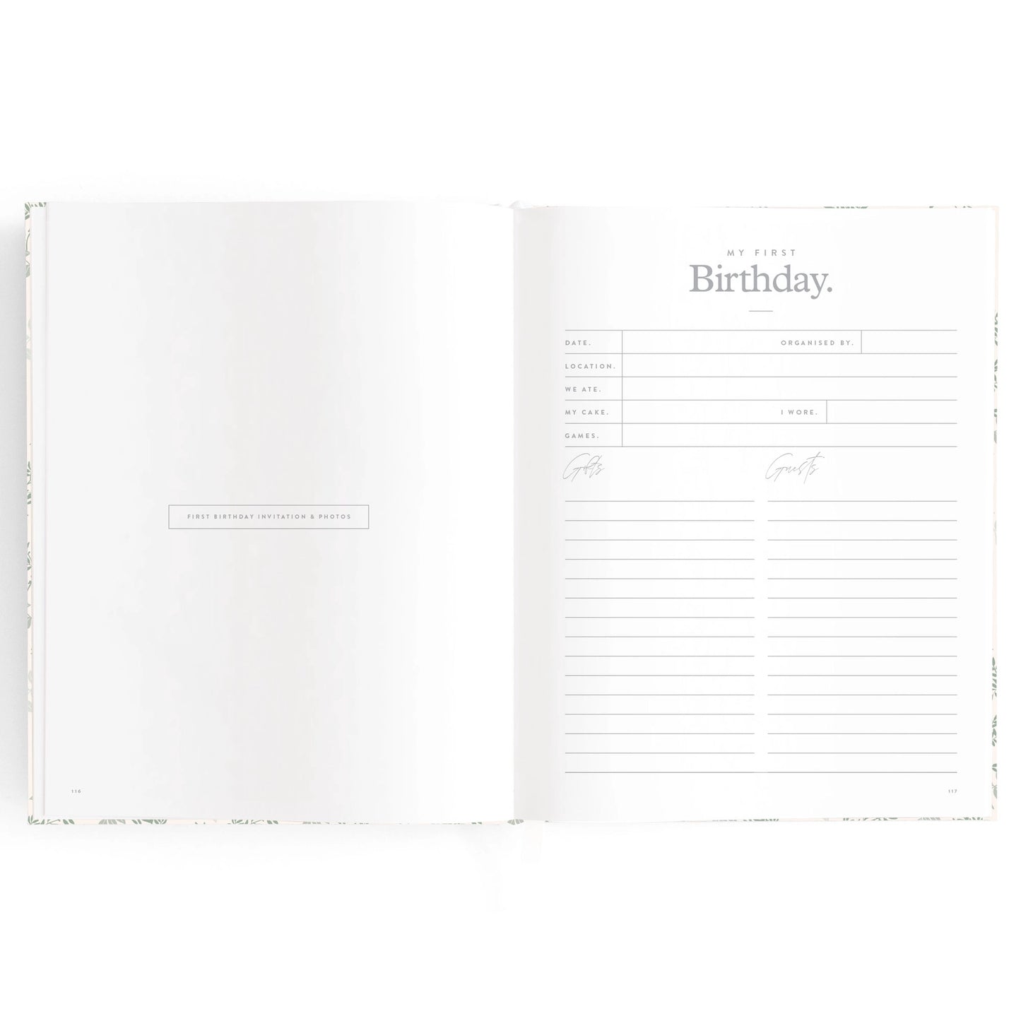 Baby Journal - Cypress
